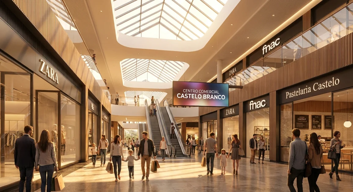 centro comercial castelo branco